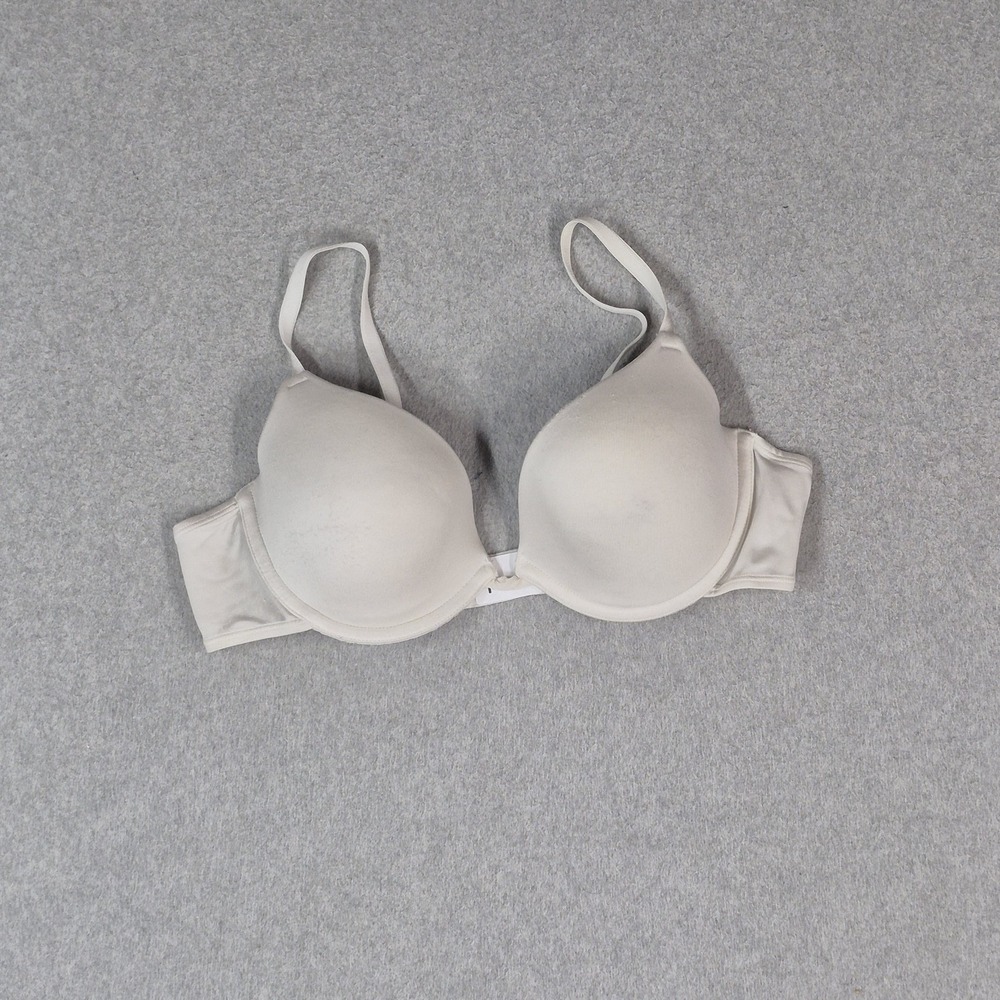 Wonderbra Women Bra 36C White T Shirt Underwired Strap Adjustable READ